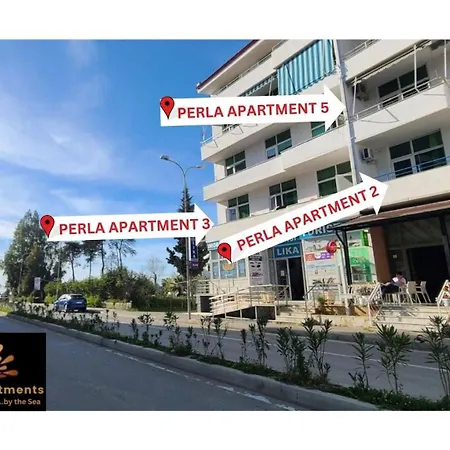 Perla 5- Seaview Apartment In City Center Golem  Exterior foto